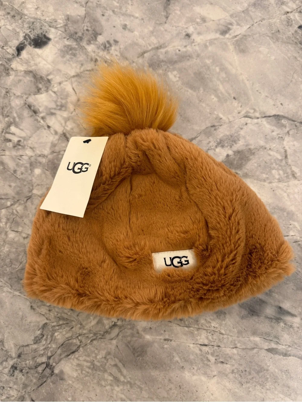 UGG Kids Faux Fur Beanie